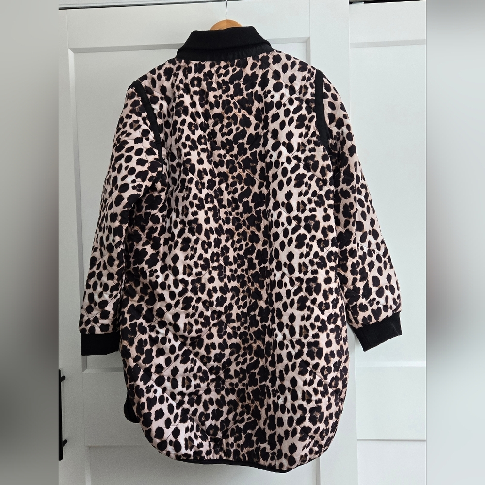 HILRAY RADLEY for Katherine Barclay Womens Bold Chic Leopard Print Xl Jacket - Picture 2 of 15